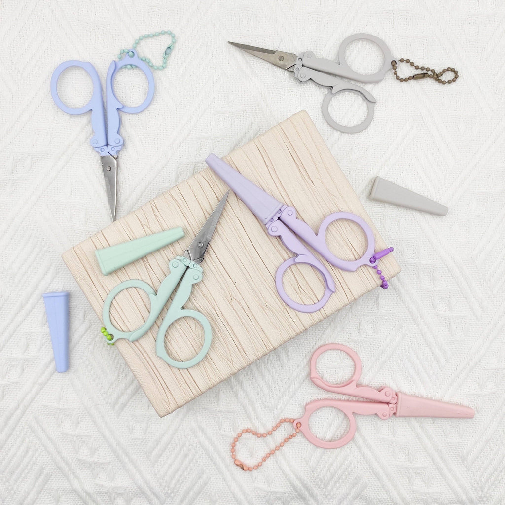Scissors - Portable & Folding with Sheath