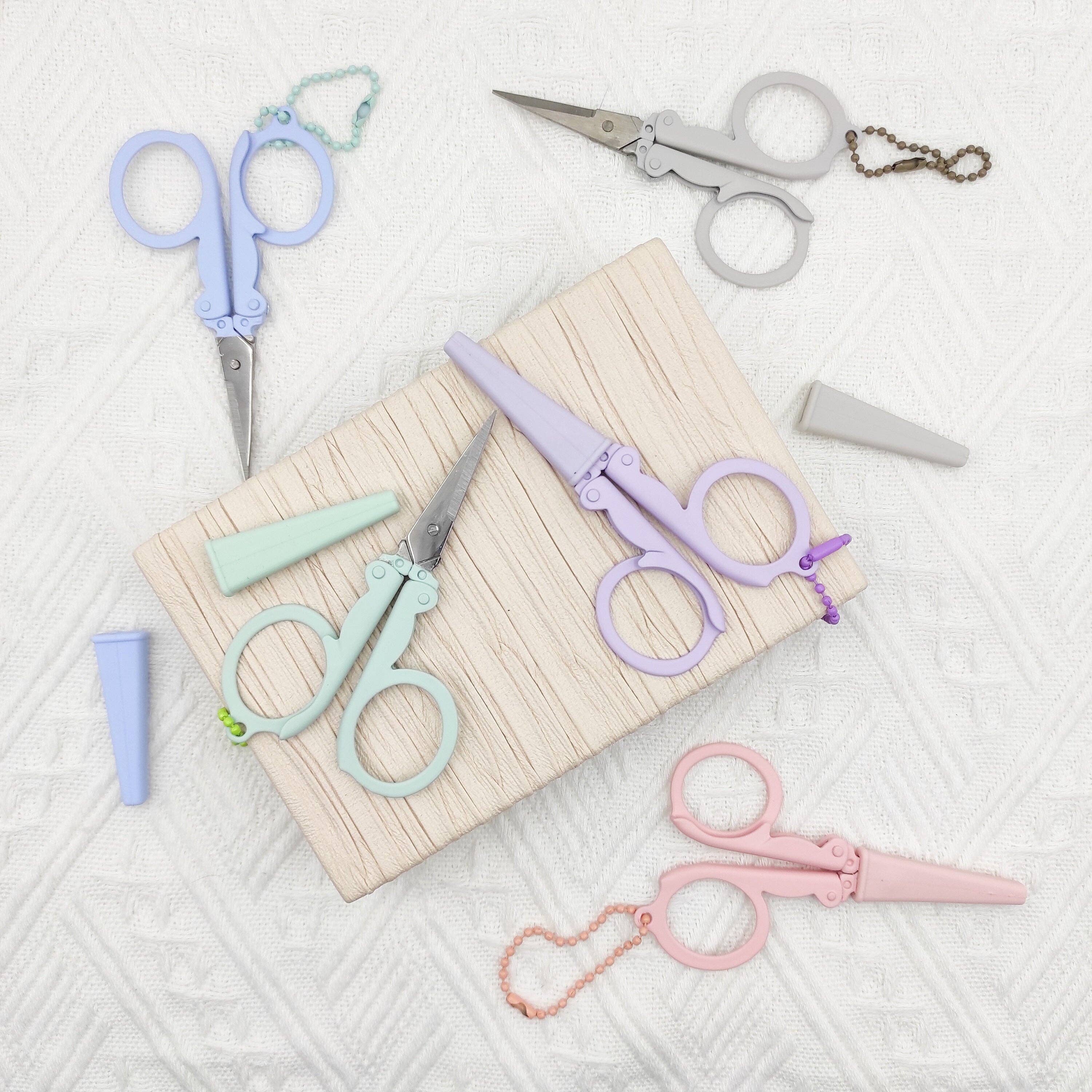 Scissors - Portable & Folding with Sheath