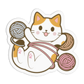 Sticker - Playful Purr Cat