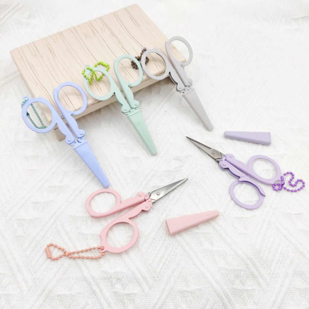 Scissors - Portable & Folding with Sheath