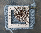 Gauge Ruler with Bronze Clasp