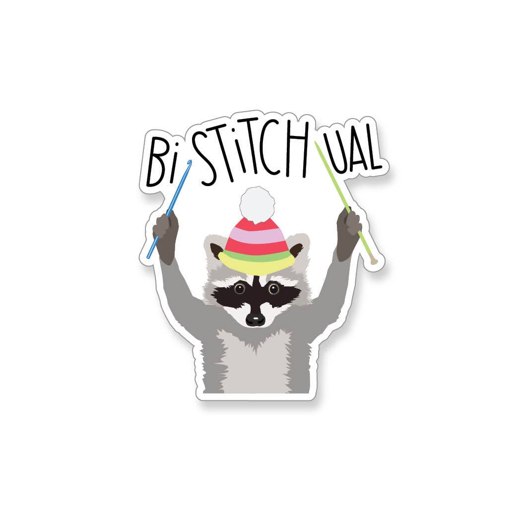 Sticker - Bistitchual Knitting/Crochet