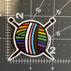 Sticker - Intersectional Pride Queer Knitting