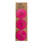 Recycled Plastic Buttons Set by Cool Trash