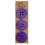 Recycled Plastic Buttons Set by Cool Trash