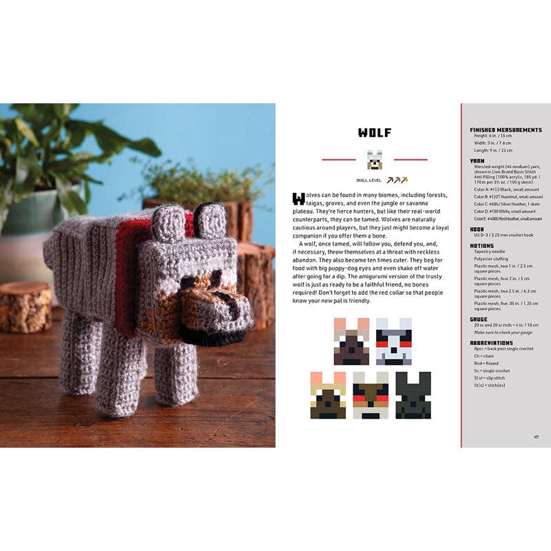 Minecraft: The Official Crochet Book (NEW!)