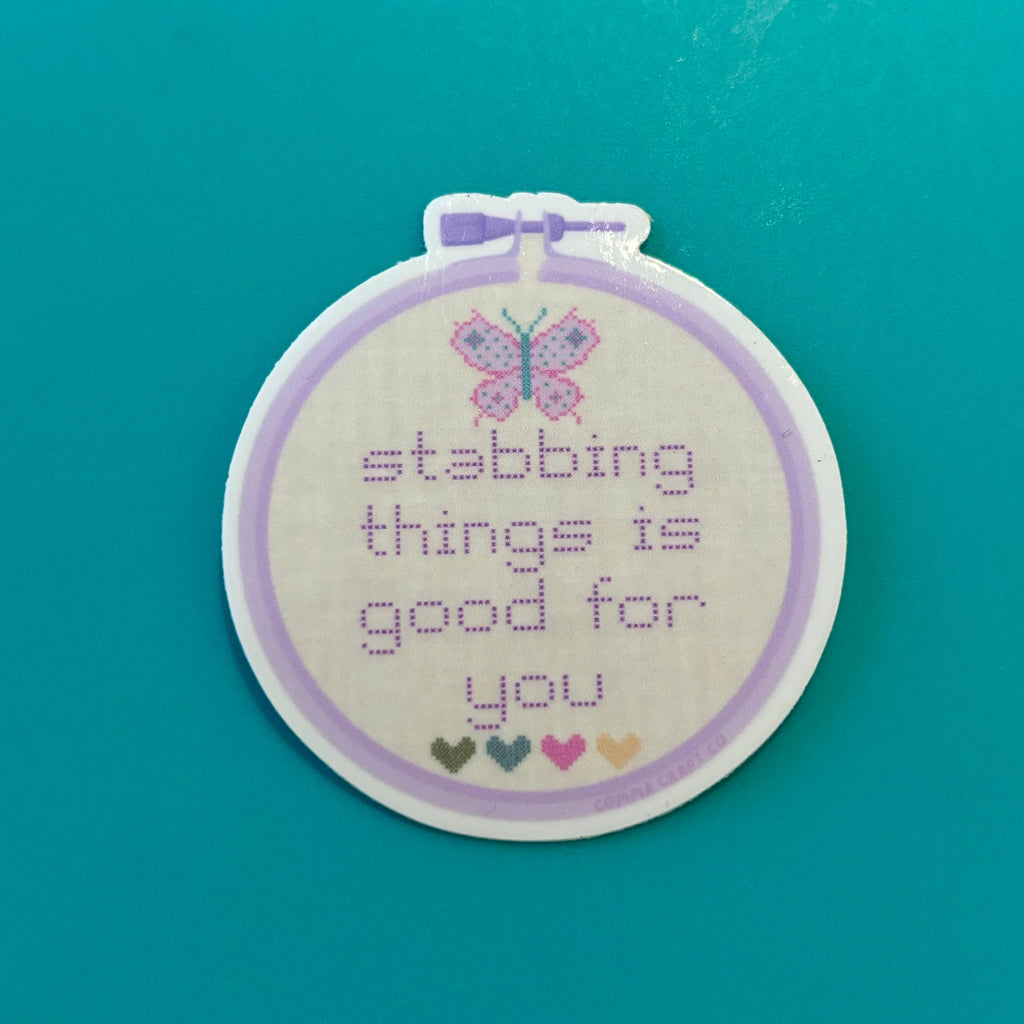 Sticker - Stabbing Things