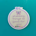 Sticker - Stabbing Things