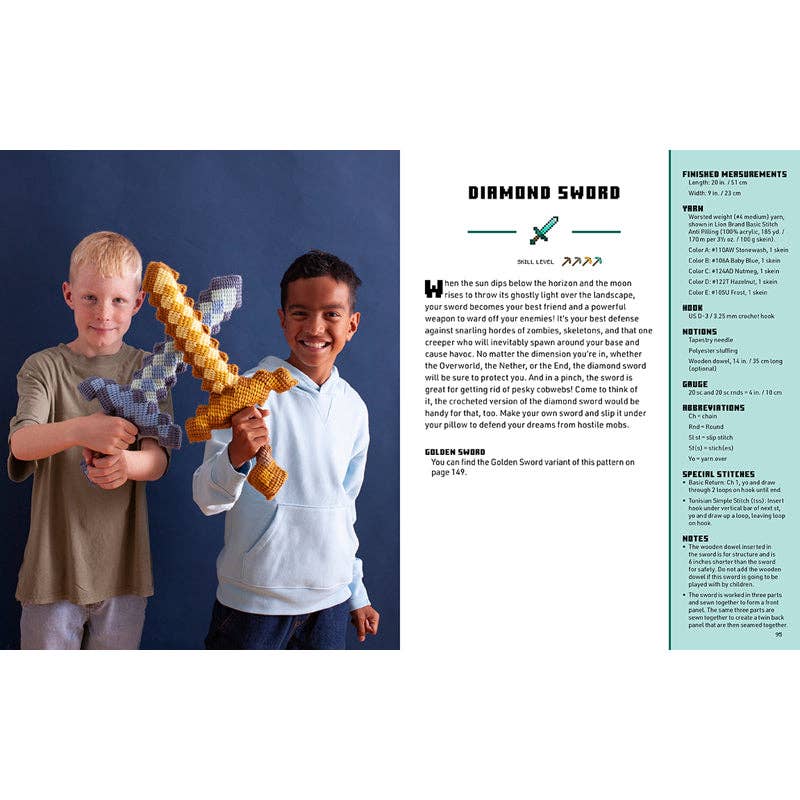 Minecraft: The Official Crochet Book (NEW!)