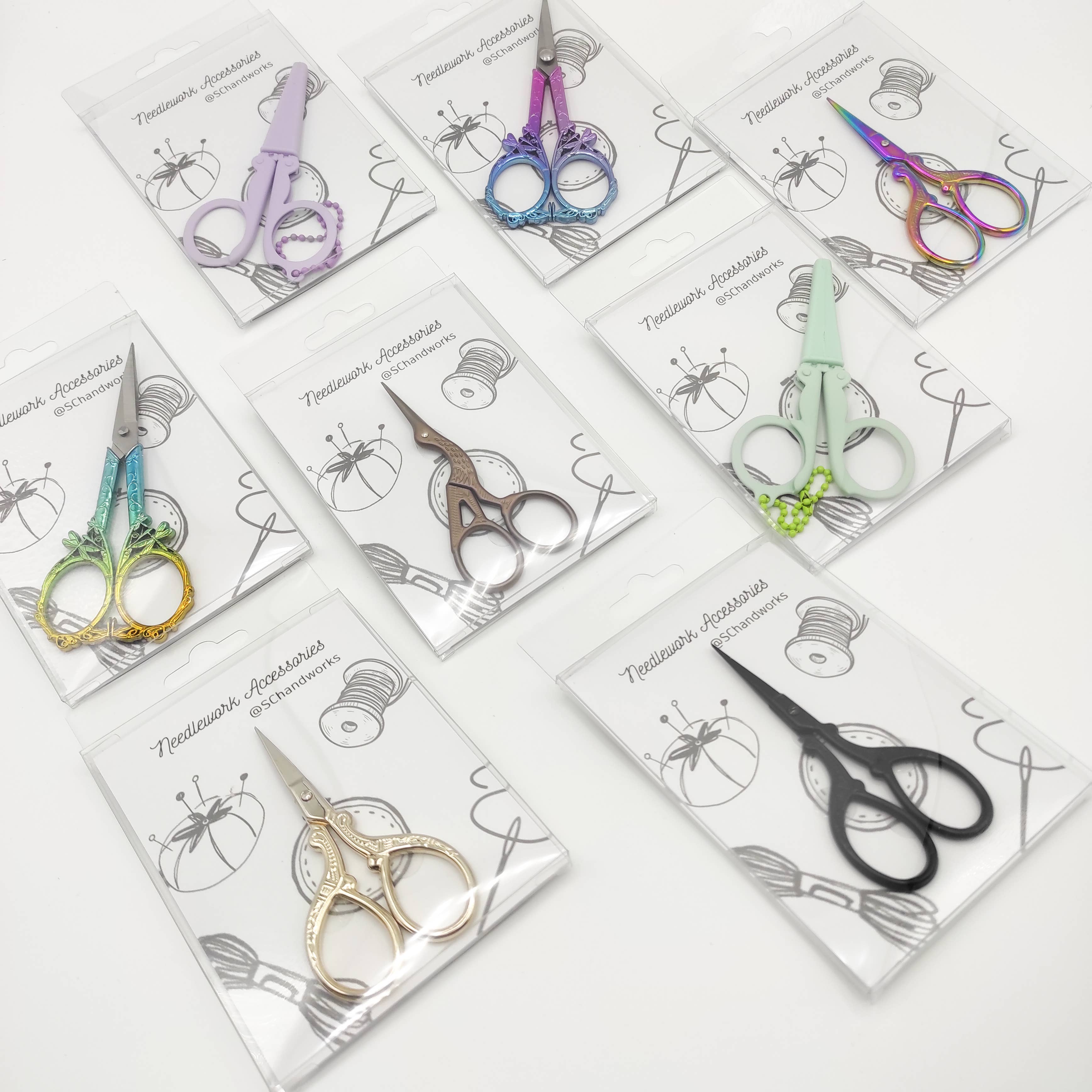 Scissors - Portable & Folding with Sheath