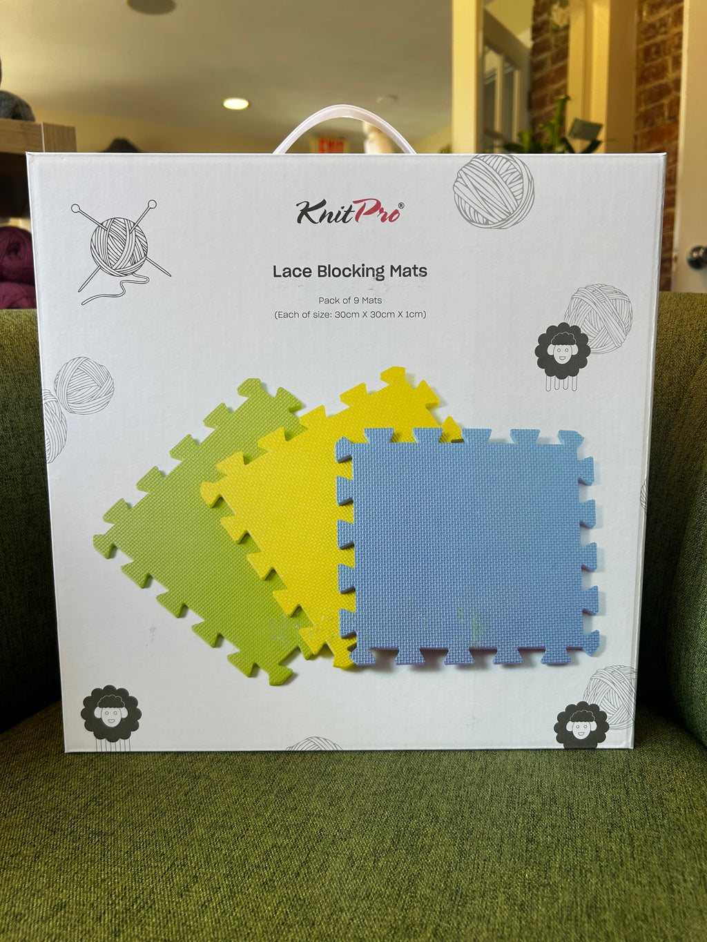 KnitPro foam block set packaging