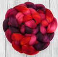 Hand Dyed Polwarth Combed Top by AJEM