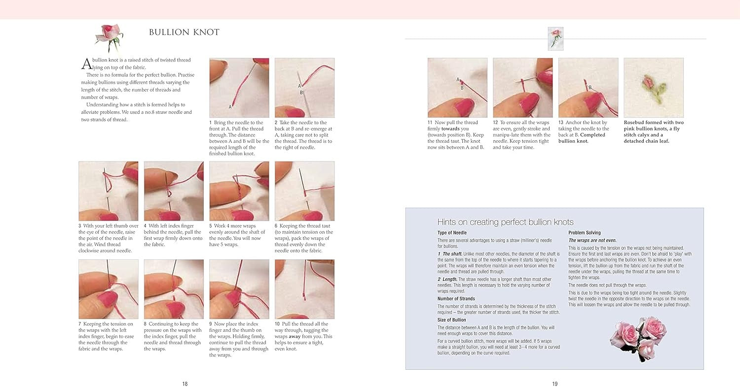 A-Z of Embroidery Stitches
