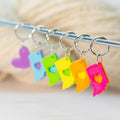 Stitch Markers - Hoosier Love Indiana