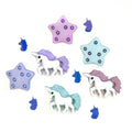 Buttons - Unicorn Party