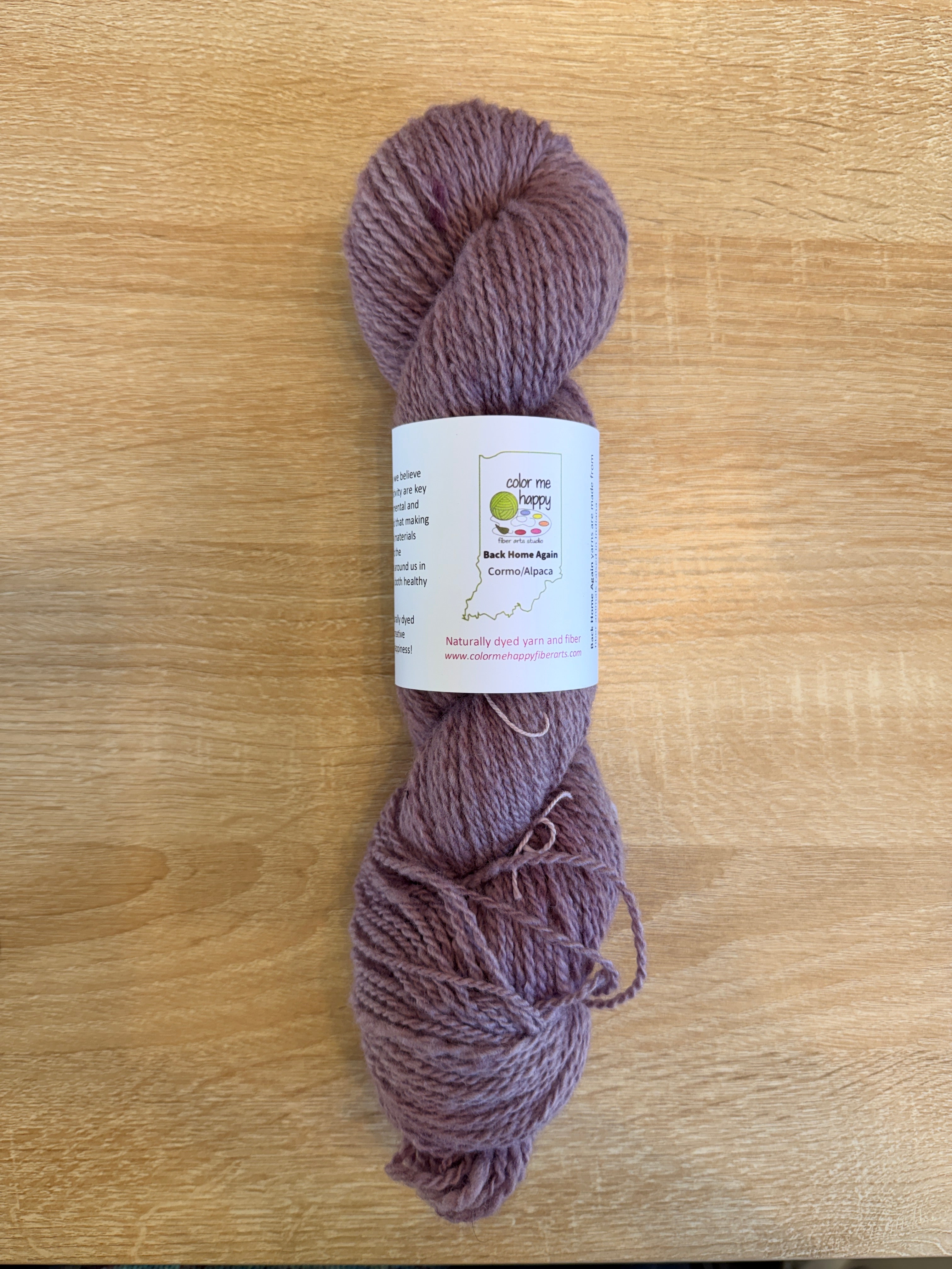 Color Me Happy - Back Home Again - 80/20 Cormo/Alpaca
