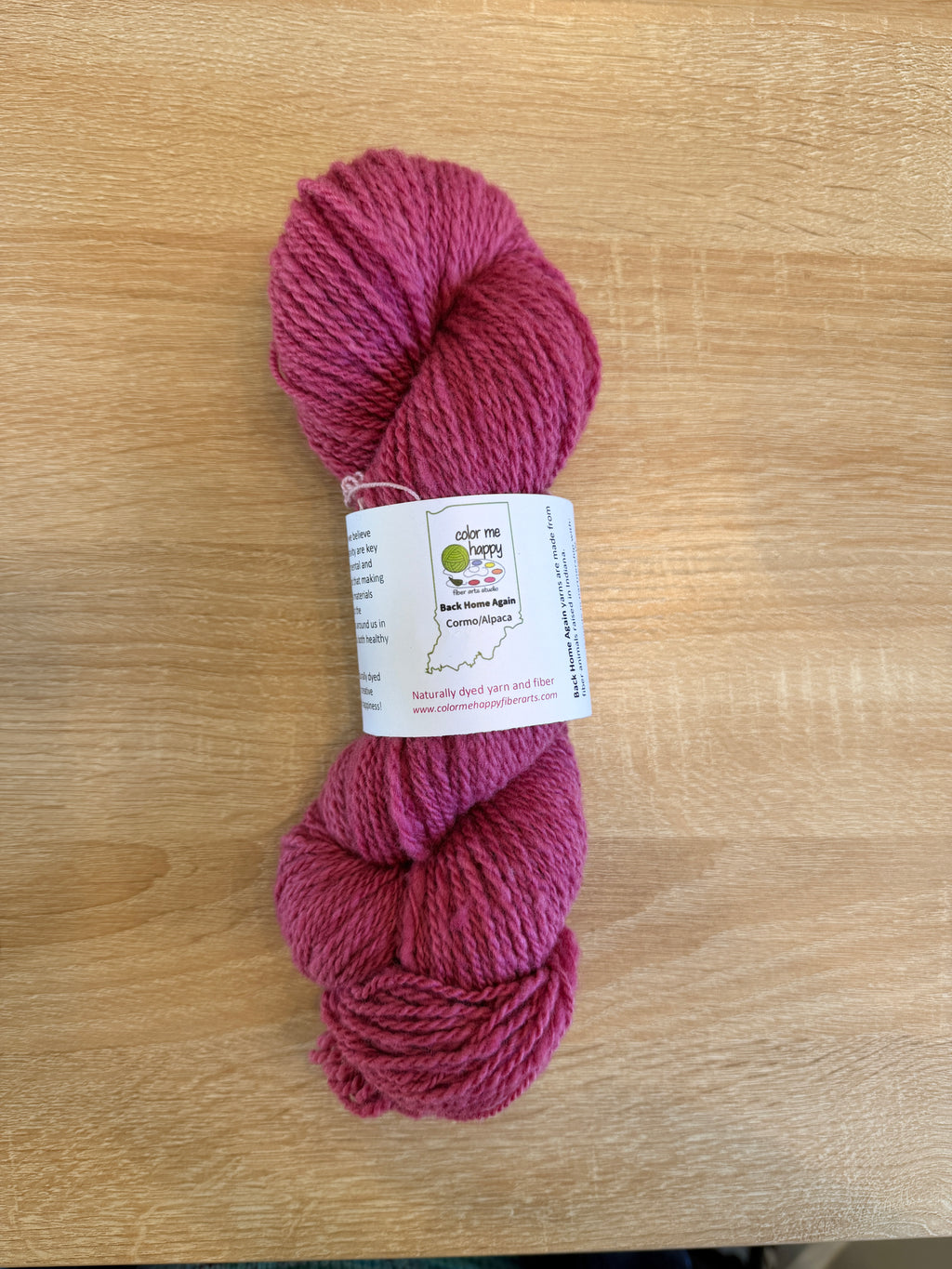 Color Me Happy - Back Home Again - 80/20 Cormo/Alpaca