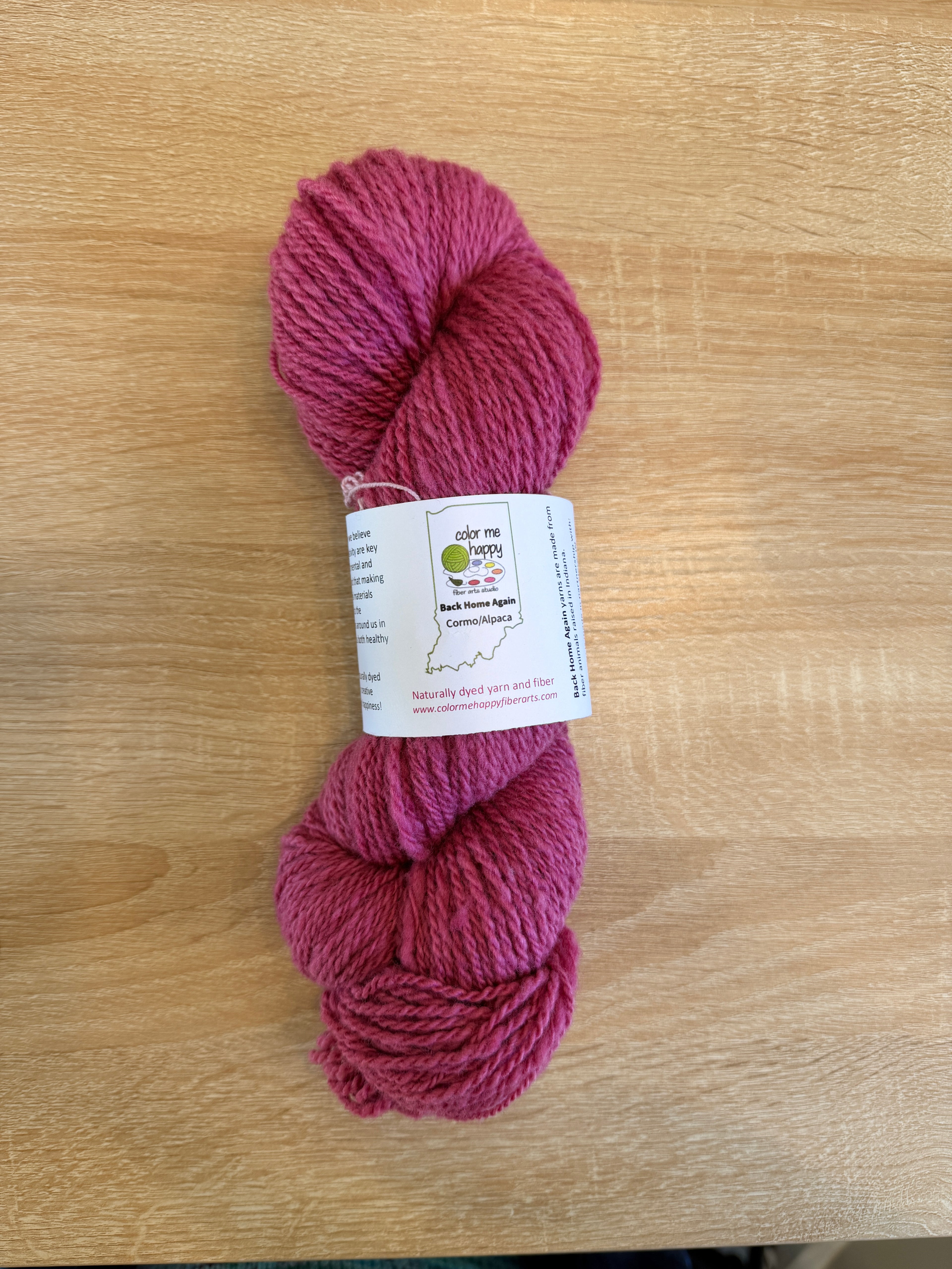 Color Me Happy - Back Home Again - 80/20 Cormo/Alpaca