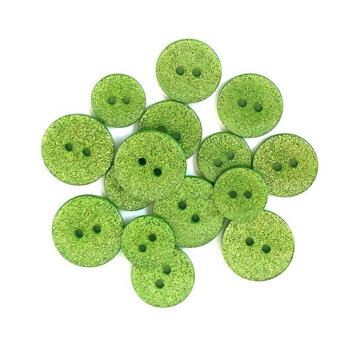 Glitter Buttons