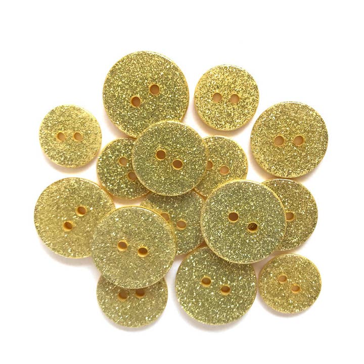 Glitter Buttons