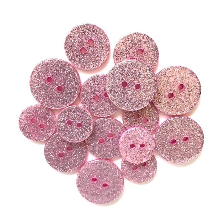 Glitter Buttons