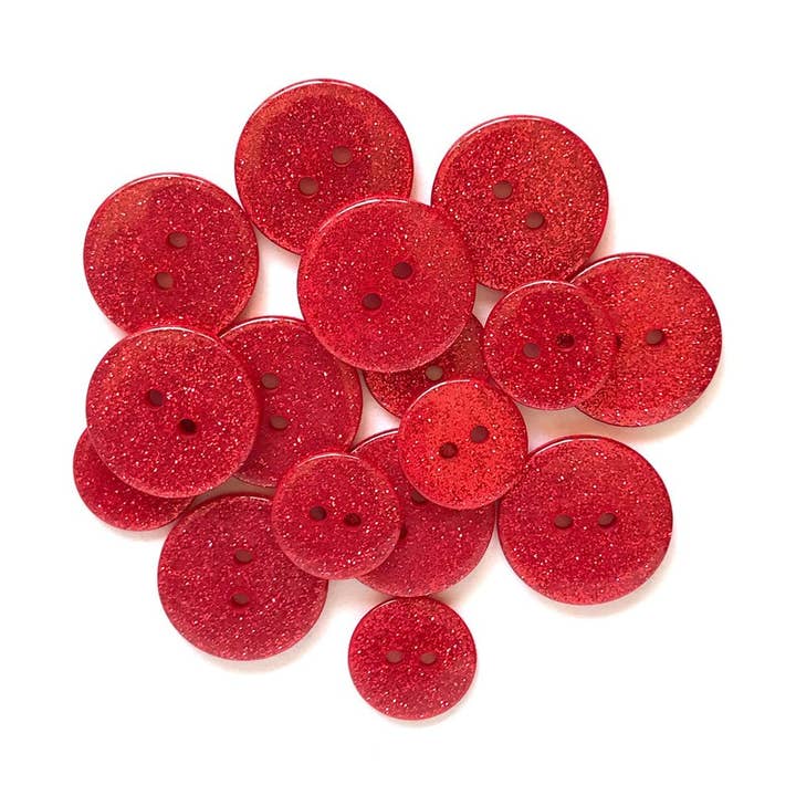 Glitter Buttons