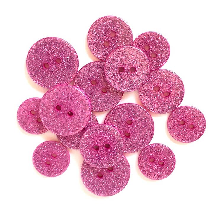 Glitter Buttons