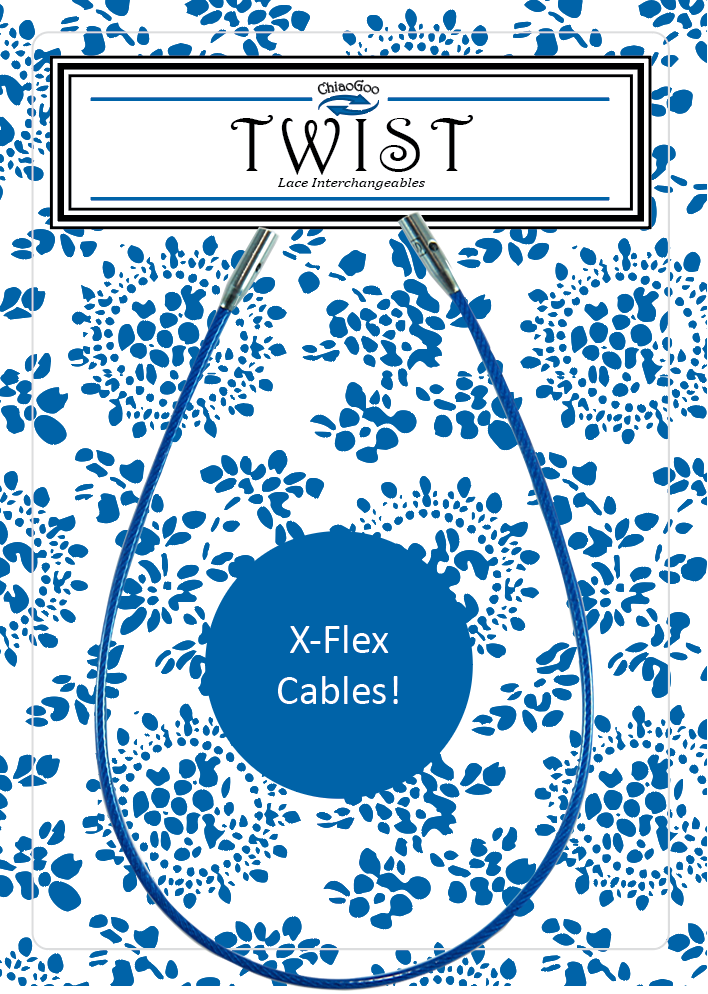 ChaioGoo - TWIST Blue Cable