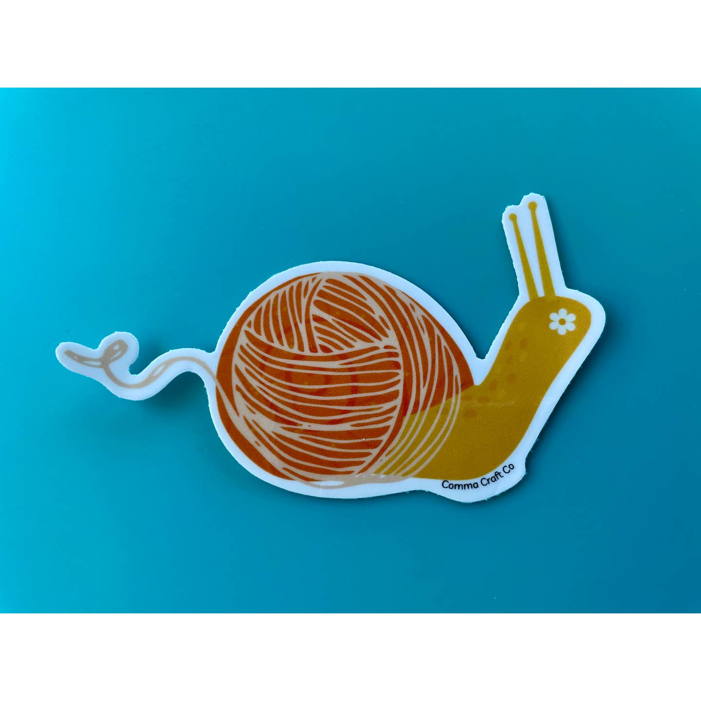 Sticker - Snail Yarn Ball