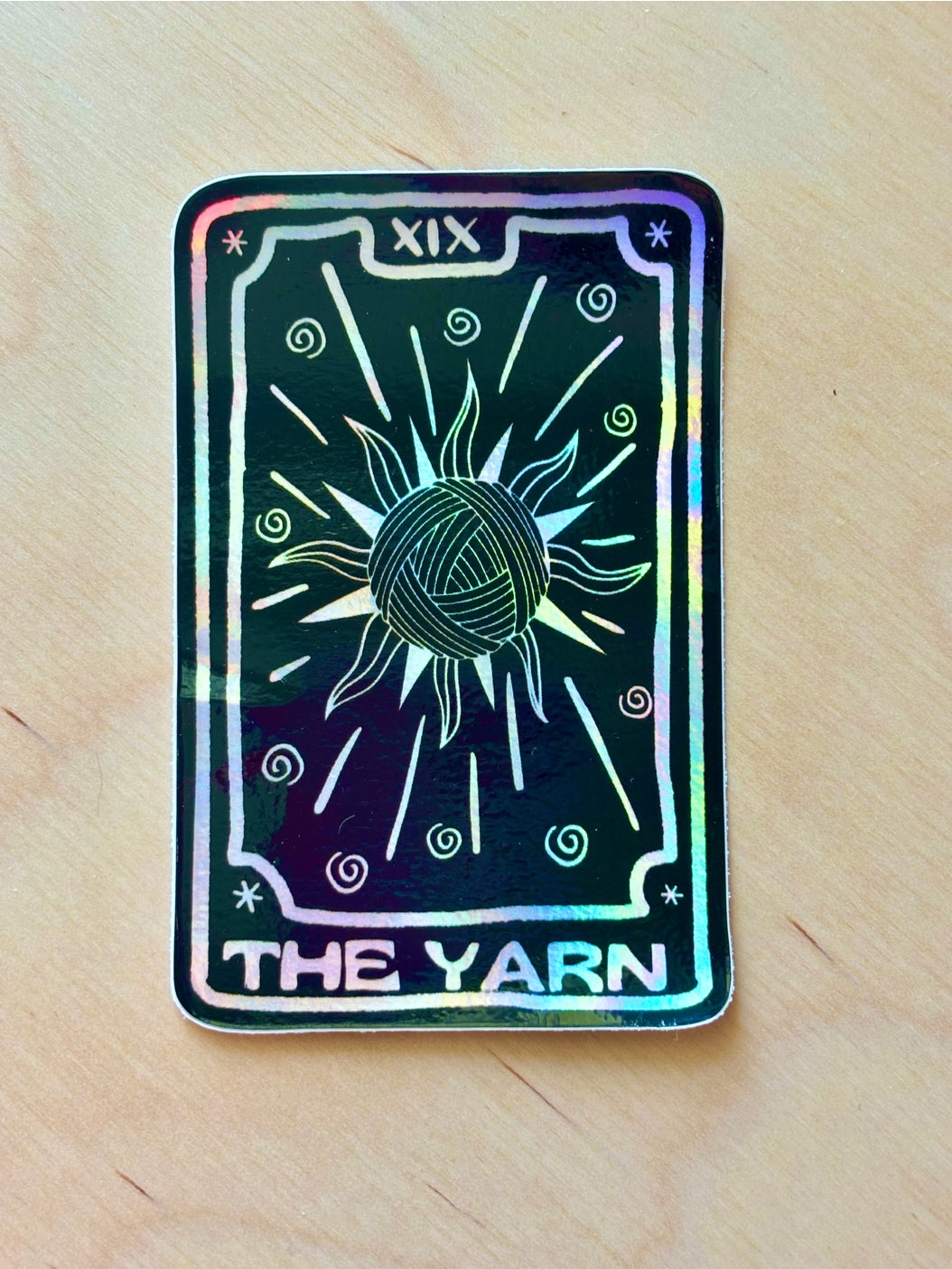 Sticker - Tarot Card: The Yarn