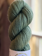 Variegated yarn in natural light