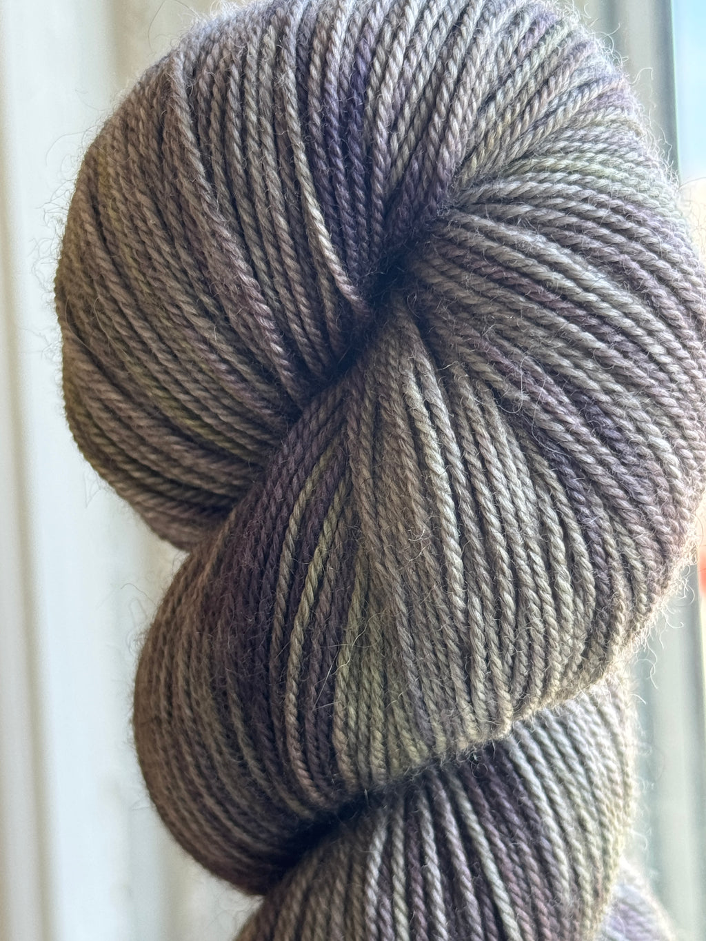 Color Me Happy Fiber Arts Studio Nature's Splendor Yak Iris Sock Yarn