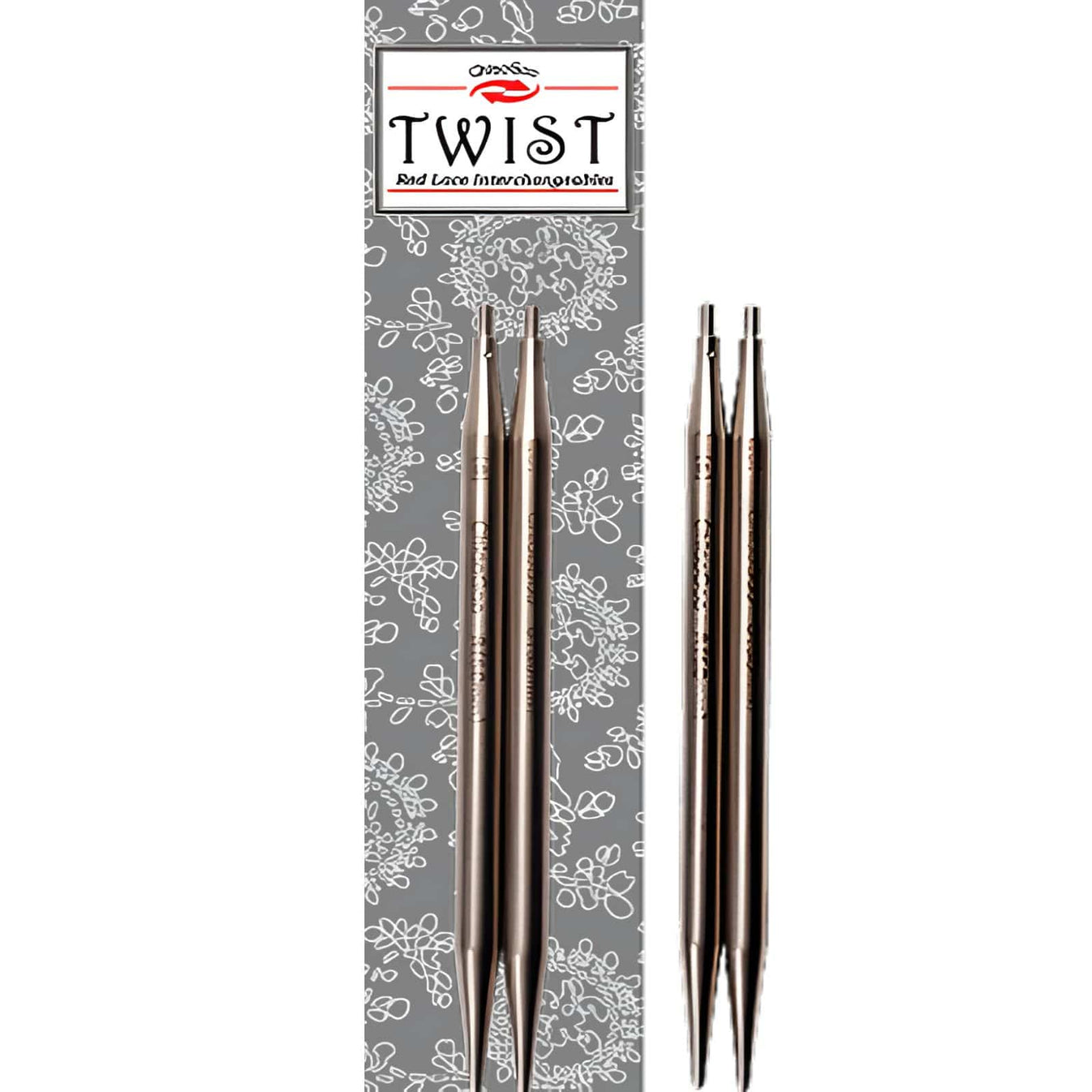 ChiaoGoo - Twist Red Lace 3" Tips (Interchangeable)