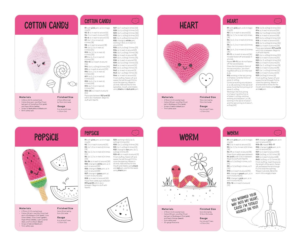 Pre-Order - Kawaii Crochet Card Deck