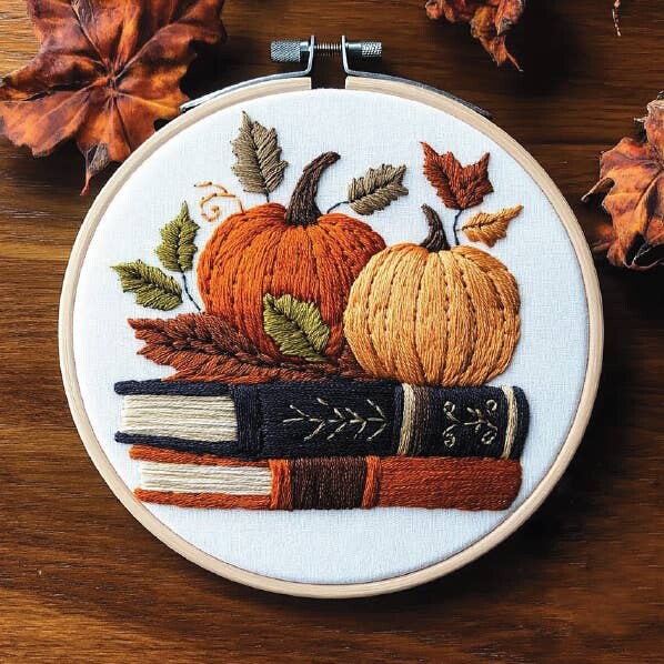 Darby & Windsor - Autumnal Themed Embroidery Kits