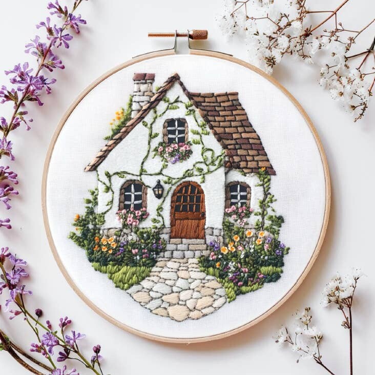 Darby & Windsor - Cottagecore Themed Embroidery Kits