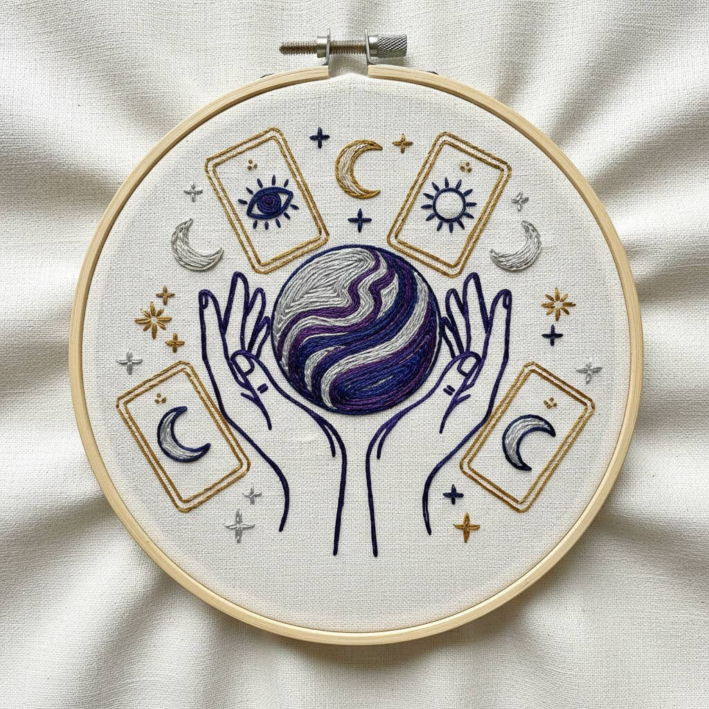 Darby & Windsor - Celestial Themed Embroidery Kits