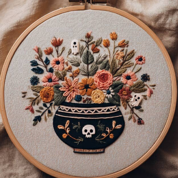 Darby & Windsor - Autumnal Themed Embroidery Kits