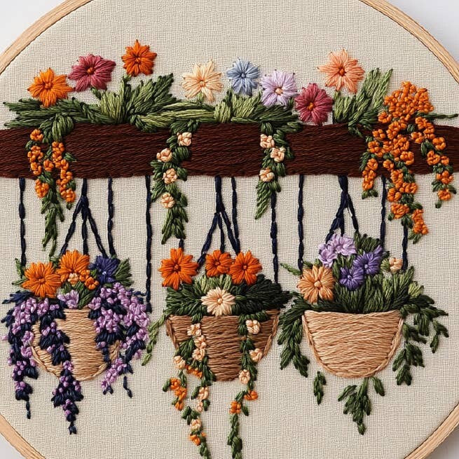 Darby & Windsor - Cottagecore Themed Embroidery Kits