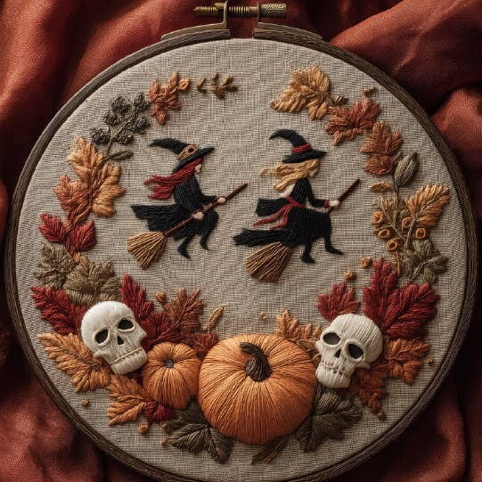 Darby & Windsor - Autumnal Themed Embroidery Kits