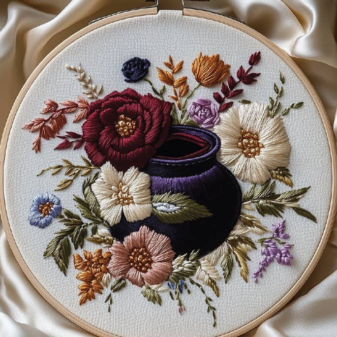 Darby & Windsor - Autumnal Themed Embroidery Kits