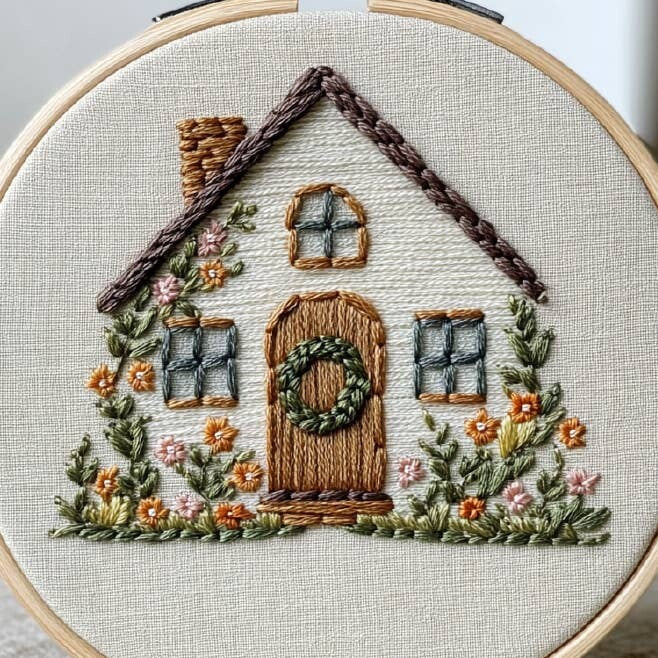 Darby & Windsor - Cottagecore Themed Embroidery Kits