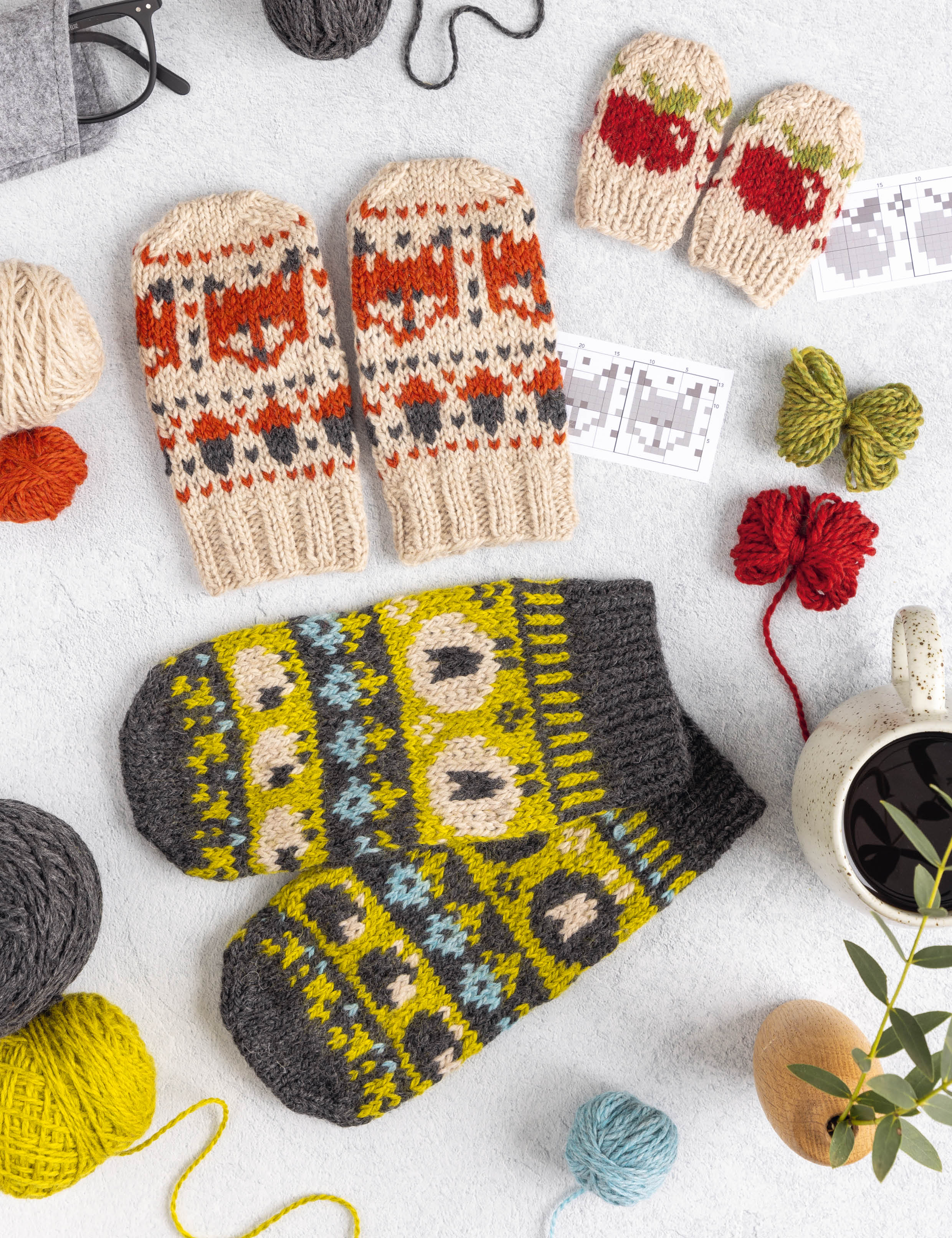 The Doodle Knit Directory: 200 Mix & Match Motifs and Patterns for Knitted Accessories