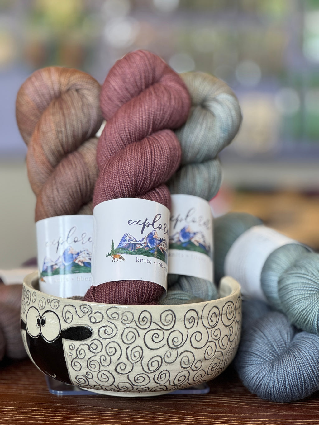 Explorer Knits & Fibers - Earthy Sock