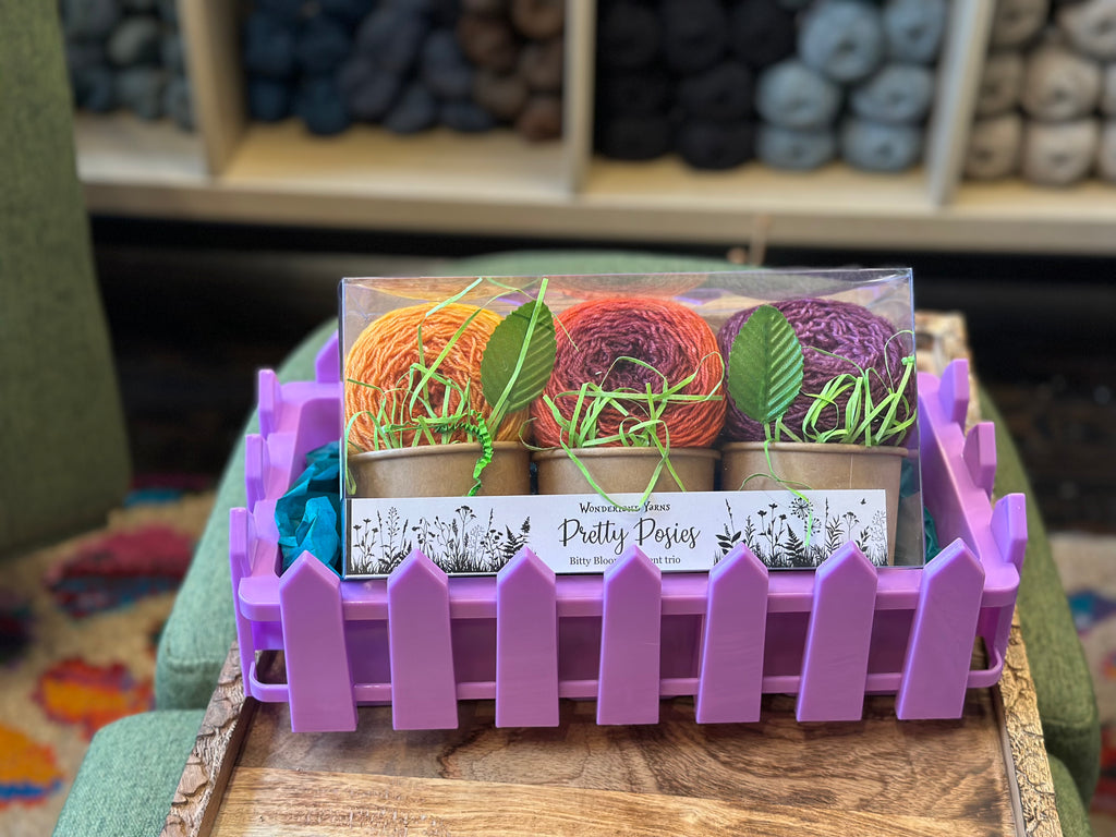 Wonderland - Pretty Posies Bitty Bloom Trio