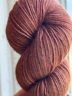 Color Me Happy Fiber Arts Studio Nature's Splendor Yak Cinnamon Sock Yarn