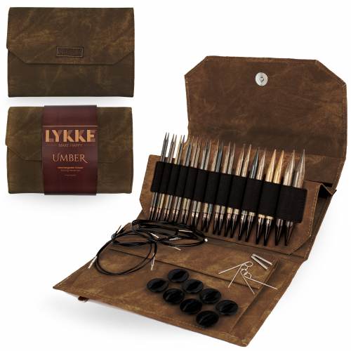 LYKKE Crafts Umber 5" Interchangeable Needles Set