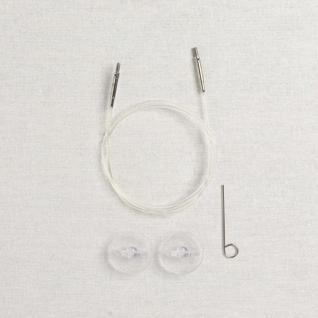 Lykke - Clear Swivel Cord for 3.5" Interchangeable Needles