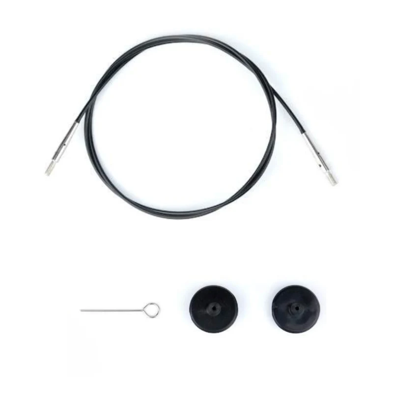 Lykke - Black Swivel Cord for 5" Interchangeable Needle