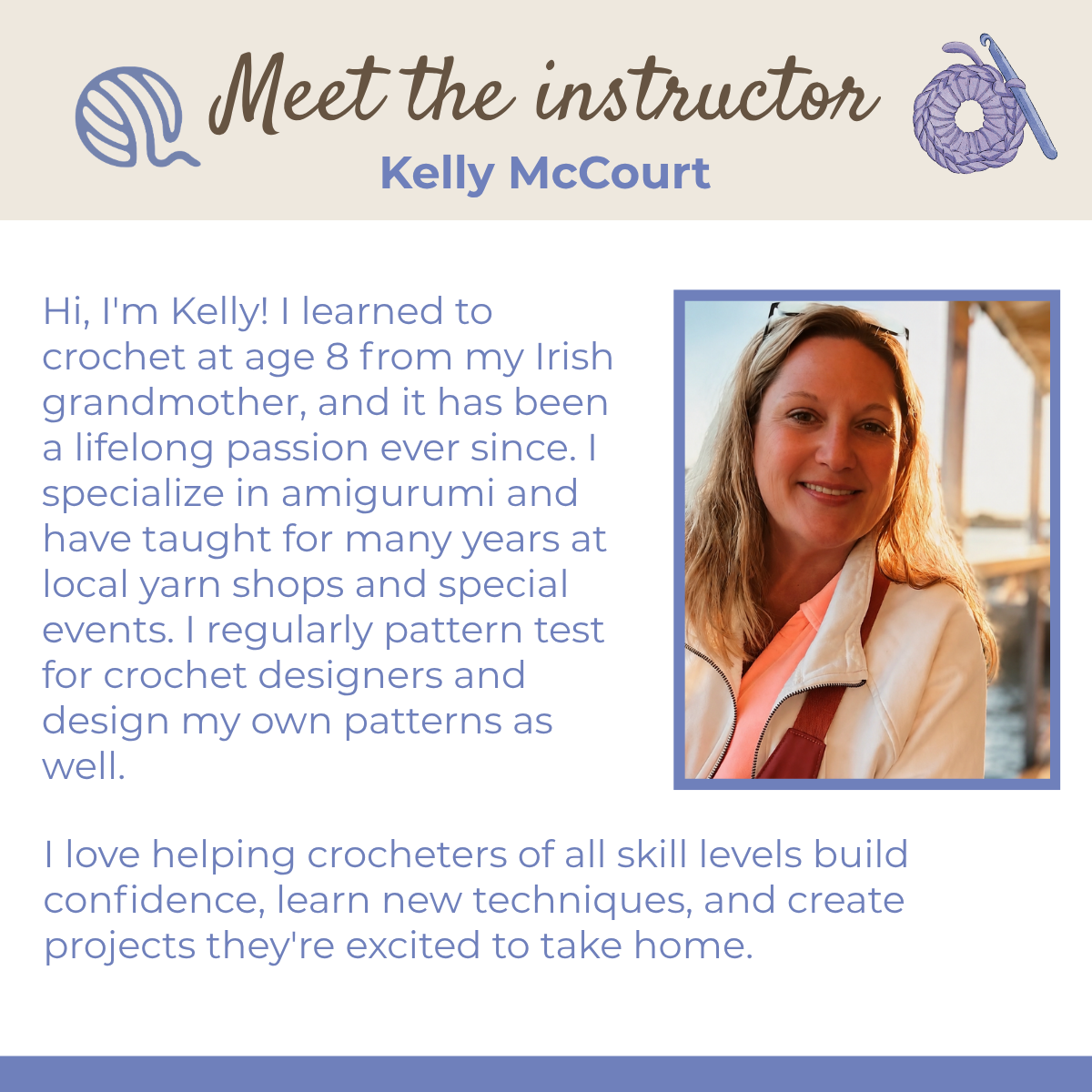 Class: Put a Bow on It! Intro to Crochet (Thursday July 9th 2-3:30)
